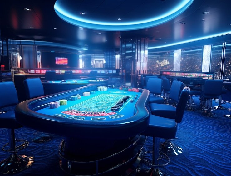 Antarmuka Speed Baccarat di hotbet4d dengan dealer live dan meja permainan